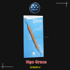 Dụng cụ nạo Gracey Osung - Curette Gracey, Tay cầm bằng nhựa, cứng 3CRGR