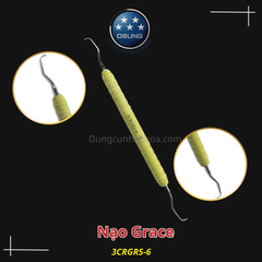 Dụng cụ nạo Gracey Osung - Curette Gracey, Tay cầm bằng nhựa, cứng 3CRGR