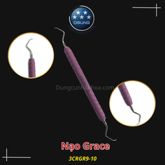 Dụng cụ nạo Gracey Osung - Curette Gracey, Tay cầm bằng nhựa, cứng 3CRGR