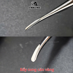 Bẩy nha khoa cong cán vàng SA Medical ( thép Đức)