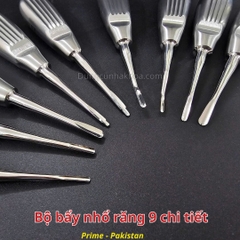 Bộ bẩy nhổ răng 9 chi tiết