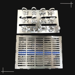 Bộ Dụng Cụ Đặt Đê Cao Su Rockmed 18 chi tiết