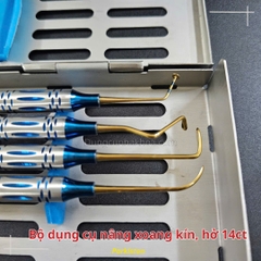 Bộ dụng cụ nâng xoang kín, hở 14 chi tiết