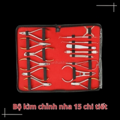 Bộ kìm chỉnh nha 15 chi tiết - Parkistan