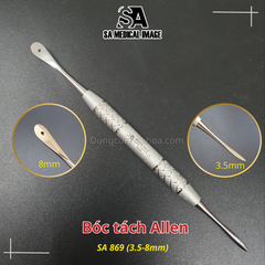 Dụng cụ bóc tách Molt9 có lỗ SA Medical - bóc tách allen(thép Đức)