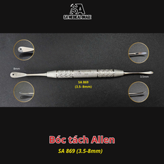 Dụng cụ bóc tách Molt9 có lỗ SA Medical - bóc tách allen(thép Đức)