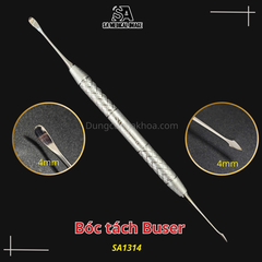 Dụng cụ bóc tách Buser SA Medical (thép Đức)