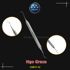 Cây nạo túi Gracey Curette - Metal handle Osung (Cái)