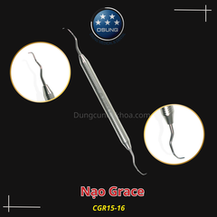 Cây nạo túi Gracey Curette - Metal handle Osung (Cái)