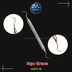 Cây nạo túi Gracey Curette - Metal handle Osung (Cái)