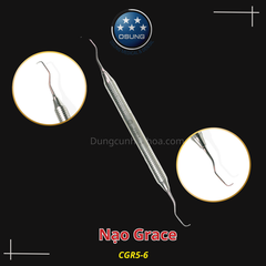 Cây nạo túi Gracey Curette - Metal handle Osung (Cái)