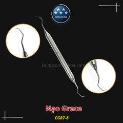 Cây nạo túi Gracey Curette - Metal handle Osung (Cái)