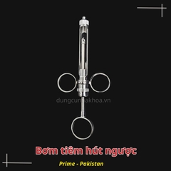 Bơm tiêm hút ngược - Parkistan