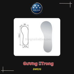 Gương chụp ảnh trong miệng bằng Thuỷ Tinh, không cán - Photo Mirrors Osung