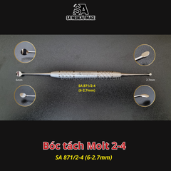 Dụng cụ bóc tách Molt 2/4 SA Medical (thép Đức)