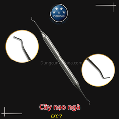 Cây nạo ngà - Excavator Metal handle Osung
