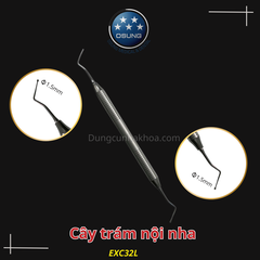 Cây nạo nội nha - Endodontic Excavator Metal handle Osung