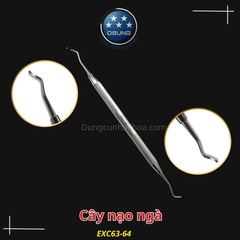 Cây nạo ngà - Excavator Metal handle Osung