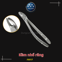 Kềm/Kìm nhổ răng cho người lớn Extraction Forcep Osung - Asia type(Cây)