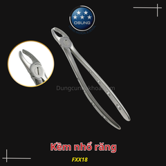 Kềm/Kìm nhổ răng cho người lớn Extraction Forcep Osung - Asia type(Cây)