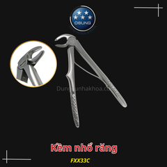 Kìm/Kềm nhổ răng cho trẻ em Extraction Forcep Osung - Asia type, for children (Cây)