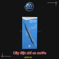 Cây đặt chỉ co nướu - Gingicord packer Metal handle Osung