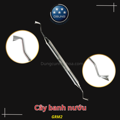 Cây banh nướu - Gingival Retractor Metal handle Osung