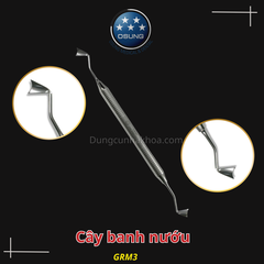 Cây banh nướu - Gingival Retractor Metal handle Osung