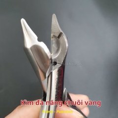 Kìm đa năng chuôi vàng (Kìm uốn dây đa năng)