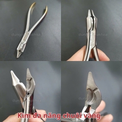 Kìm đa năng chuôi vàng (Kìm uốn dây đa năng)