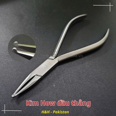Kìm how đầu thẳng ( Kìm 123) chỉnh nha - Parkistan