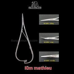 Kìm mathieu Smaha đầu thẳng/ đầu cong/ có mấu SA Medical