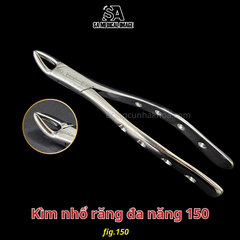 Kìm nhổ răng đa năng hàm trên (150), hàm dưới (151) người lớn và trẻ em SA Medical (thép Đức)