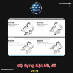 Dụng cụ đặt đê, đê Rubber Dam Osung