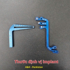 Thước định vị implant nha khoa, thước đo implant