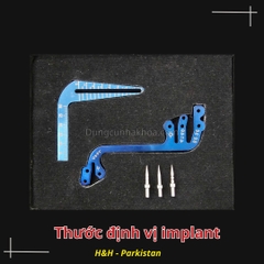 Thước định vị implant nha khoa, thước đo implant