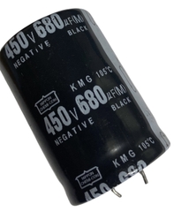 Tụ lộc nguồn 680uF 450V DC (35x50mm)-giao ngẫu nhiên màu Đen hoặc màu Nâu