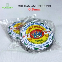 Chì hàn ÁNH PHƯƠNG Cuộn 80gr 0.8mm (Thiếc Hàn)