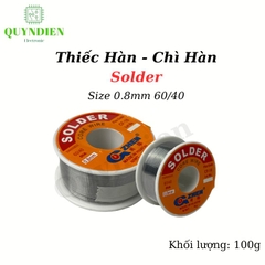 Thiếc Hàn Chì Hàn 0.8mm 60/40 100g