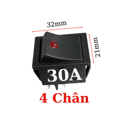 Công tắc bập bênh KCD4 250VAC-16A, 30A