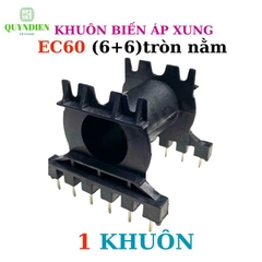 Khuôn EC60 (6+6 chân) Dùng Lõi Ferrit EC60