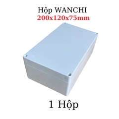 Hộp Nhựa ABS WANCHI 200x120x75mm Màu Trắng Đục
