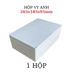 Hộp Vy Anh 265x185x95mm Màu Trắng Nắp Đục