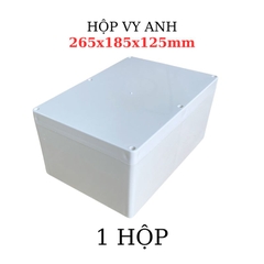 Hộp Nhựa Vy Anh 265x185x125mm Màu Trắng Nắp Đục