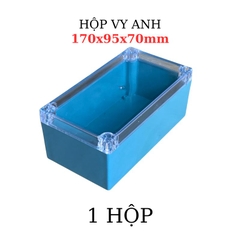 Hộp Nhựa Vy Anh 170x95x70mm Màu Xanh