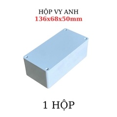 Hộp Nhựa Vy Anh 136x68x50mm Màu Trắng