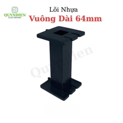 Lõi Khuôn Nhựa Vuông Dài 64mm Màu Đen
