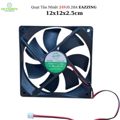 Quạt tản nhiệt 24VDC không chổi than 12x12x2.5cm