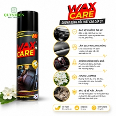 Xịt Đánh Bóng Da, Gỗ WAXCARE 3T - Thùng 12 Chai