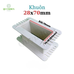 Khuôn Nhựa Quấn Biến Áp Fe Silic 28x70mm